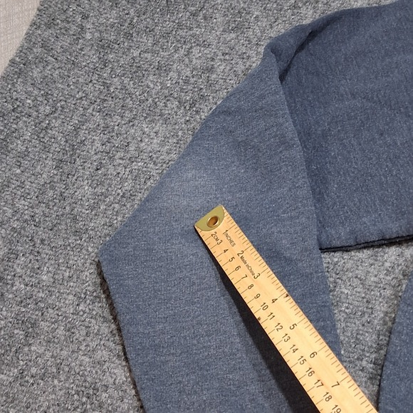 Vintage Champion Authentic Athletic Hoodie Faded Mens Size M Rare Blue 90s Retro - Picture 3 of 10